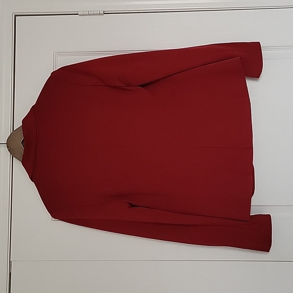 Philosophy Cherry Red Tapered And Lined Blazer - Picture 7 of 8